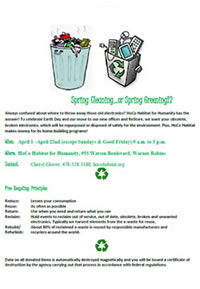 Spring Cleaning Flyer